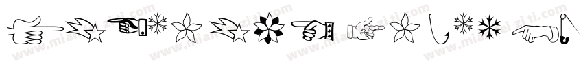 Santiago Pictures字体转换